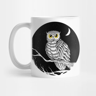 The Owl and The Moon Mug